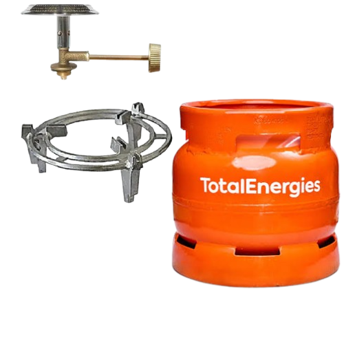 TotalEnergies 6kg Gas Cylinder with Burner and Grill – KegasDealers