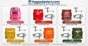 6kg Gas Cylinder Price Kenya 2026 | From KSh 2,700 [Free Delivery]